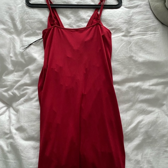 FASHION NOVA RUCHED RED MINI DRESS😍 - Picture 2 of 4